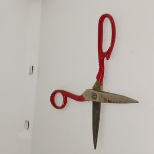 Scissors with bottle opener rear vintage and numbered